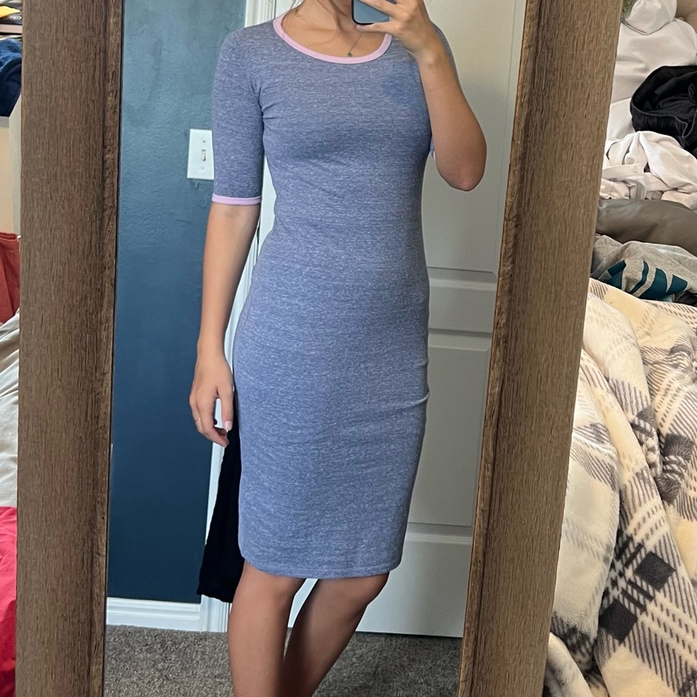 LulaRoe Tight fitting tshirt dress